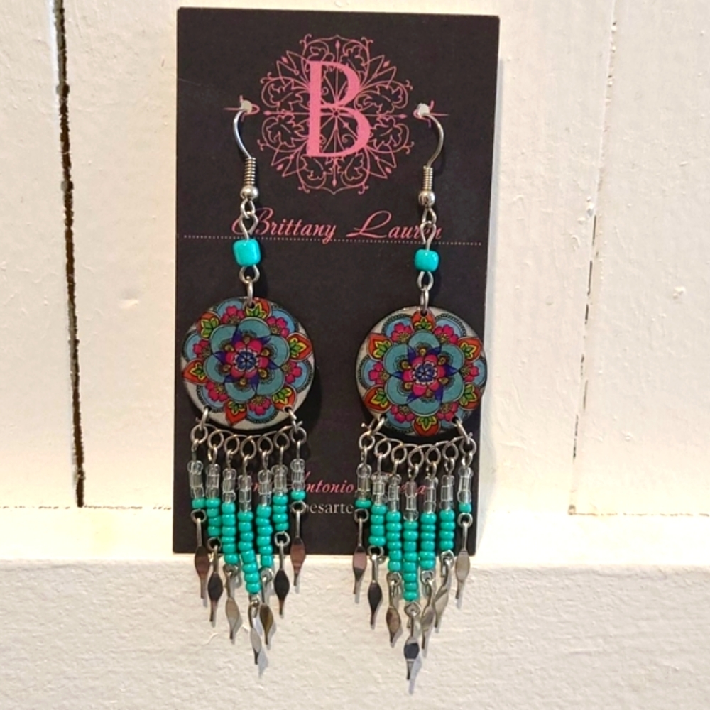 Bohemian style earrings